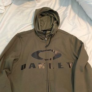 Oakley Olive Green Hooded Jacket